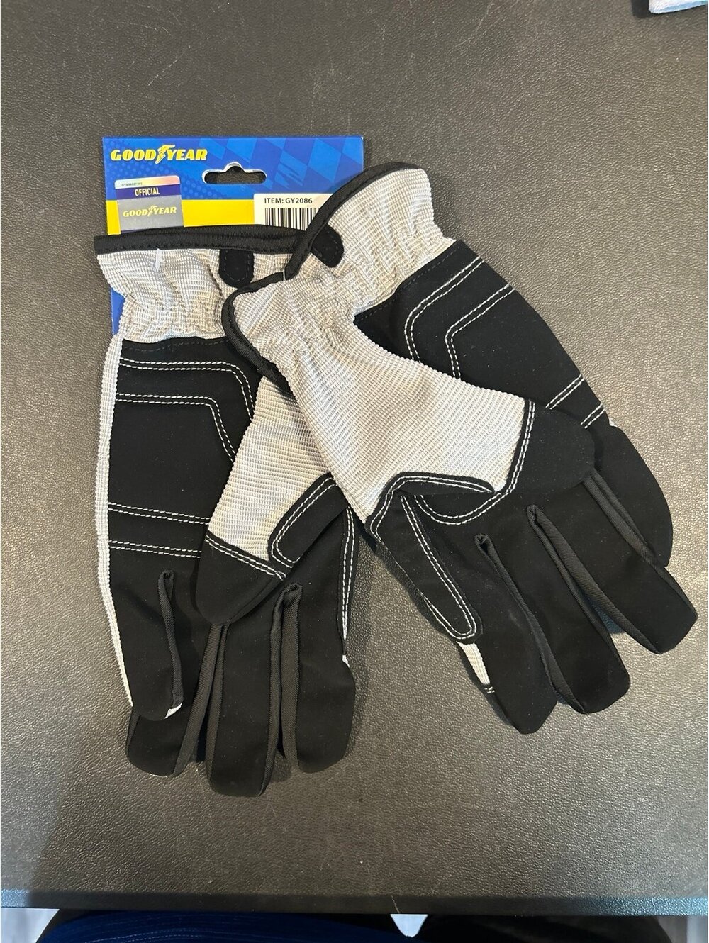 Goodyear Work Gloves Size Large – Durable Protective Utility Gloves New